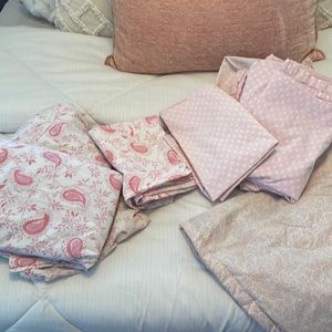 Two Pottery Barn kids, twin size sheets.